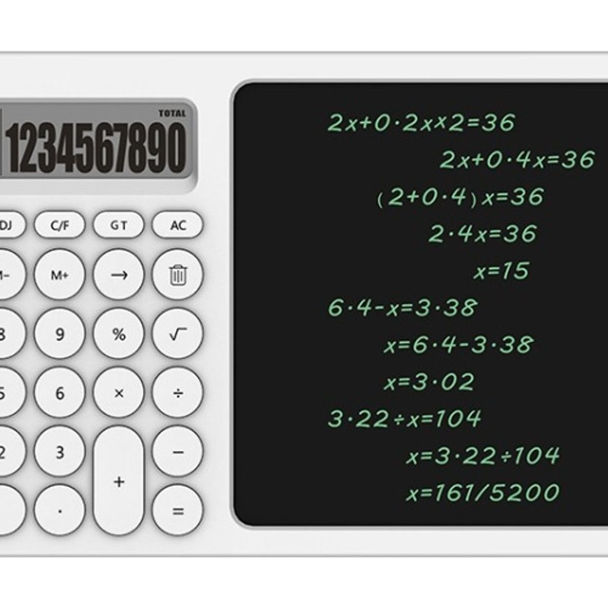GENERICO - Calculadora Con Tablero Multifuncional Lcd Tablet