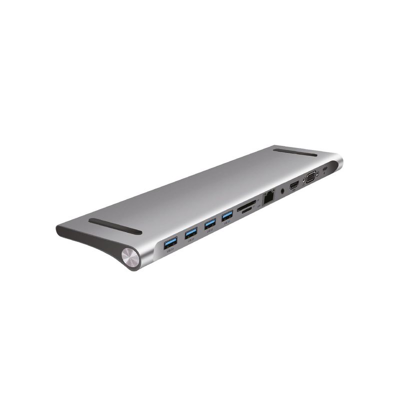 TECNOLAB - Hub Conector Tipo C 11 Conectores En 1 - SC
