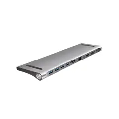 TECNOLAB - Hub Conector Tipo C 11 Conectores En 1 - SC