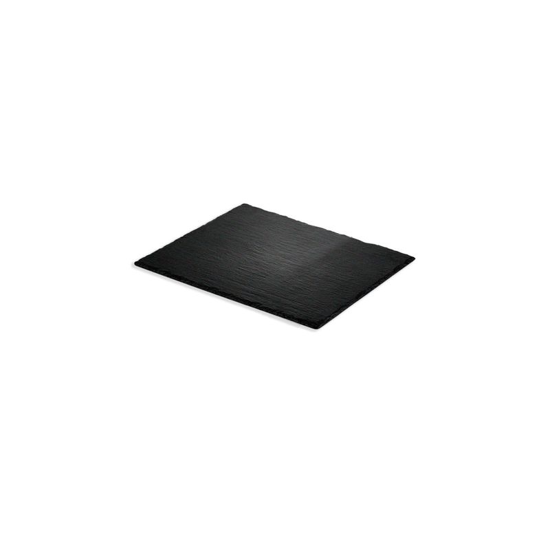 IMAHE - TABLA APERITIVO MELAMINA RECT 32X26X1CM NEGRA KULSAN