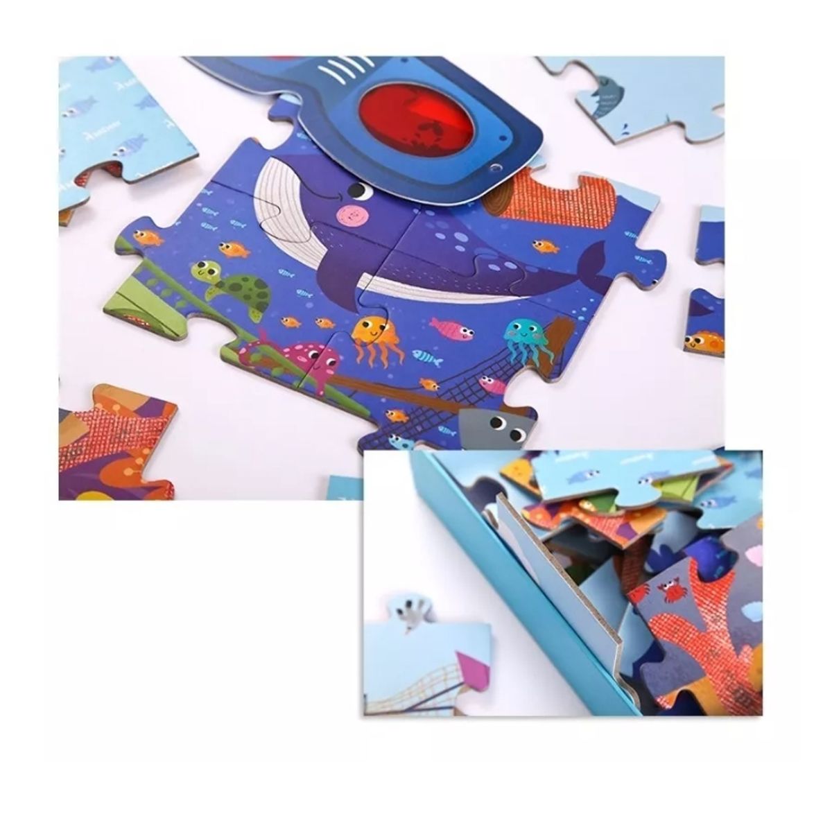 GENERICO - Puzzle El Océano Secreto - Mideer - Rompecabezas