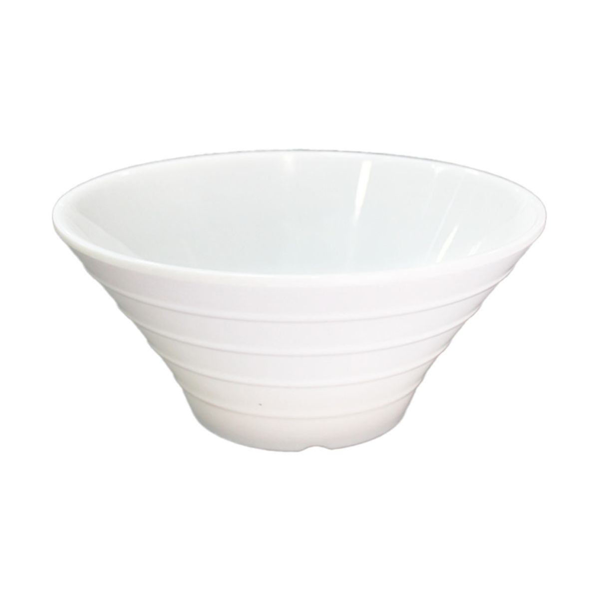IMAHE - Set De 2 Bowl Redondo Melamina 20 Cm. Blanco IMAHE