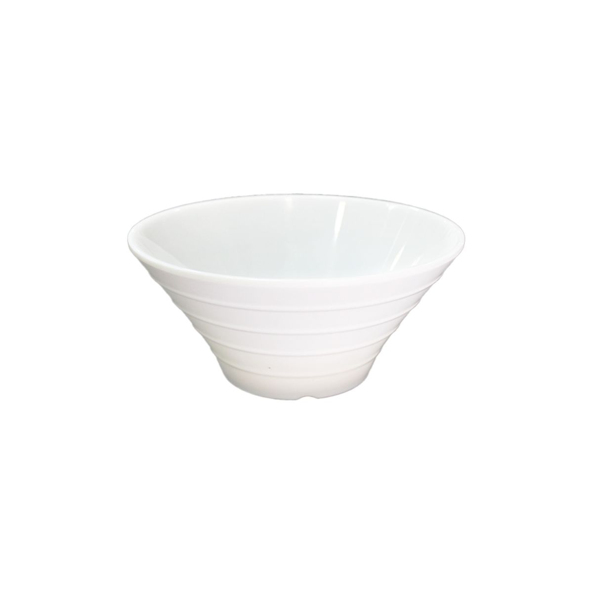 IMAHE - Set De 2 Bowl Redondo Melamina 20 Cm. Blanco IMAHE