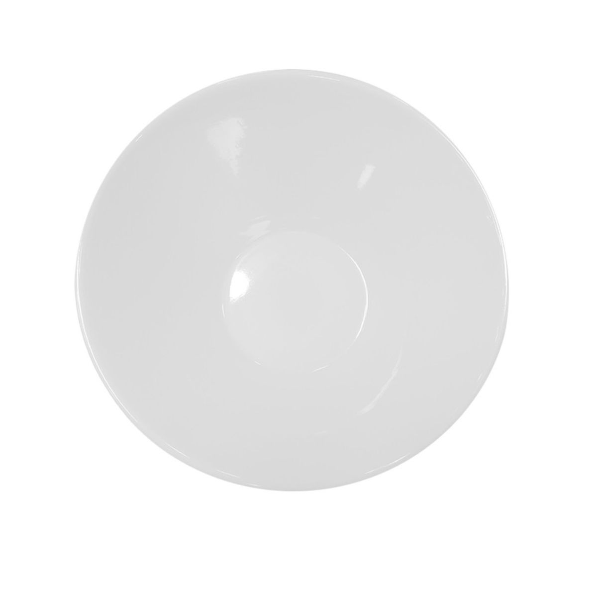 IMAHE - Set De 2 Bowl Redondo Melamina 20 Cm. Blanco IMAHE