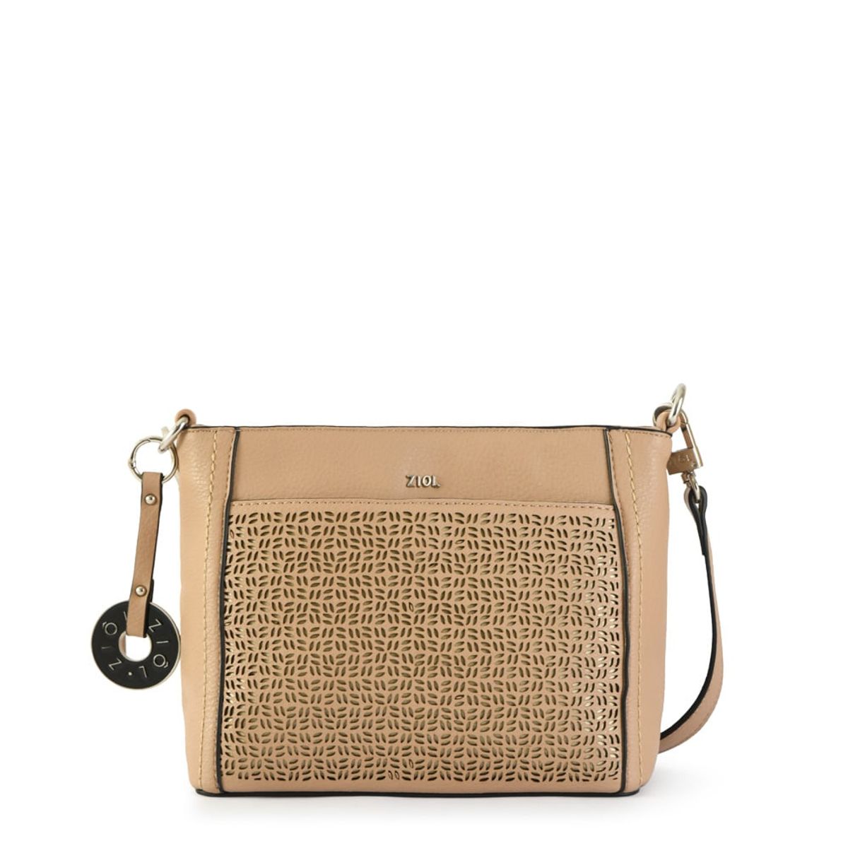 ZIOL - Cartera bandolera mediana asturias taupe