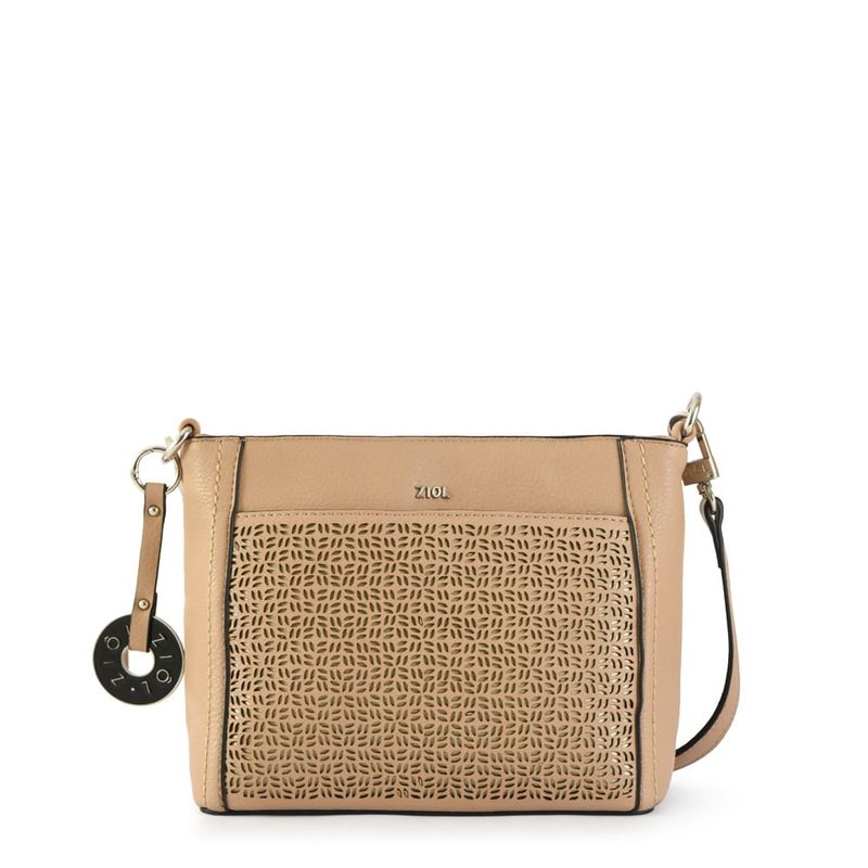 ZIOL - Cartera bandolera mediana asturias taupe