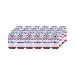 BUDWEISER - 24x Cerveza Lata 354cc