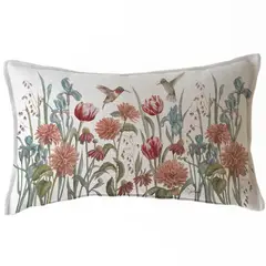 MARGARITA SCHEEL BY CASA ALVARINHO - FUNDA COJÍN MARISA BULERÍA FLORAL 50X30