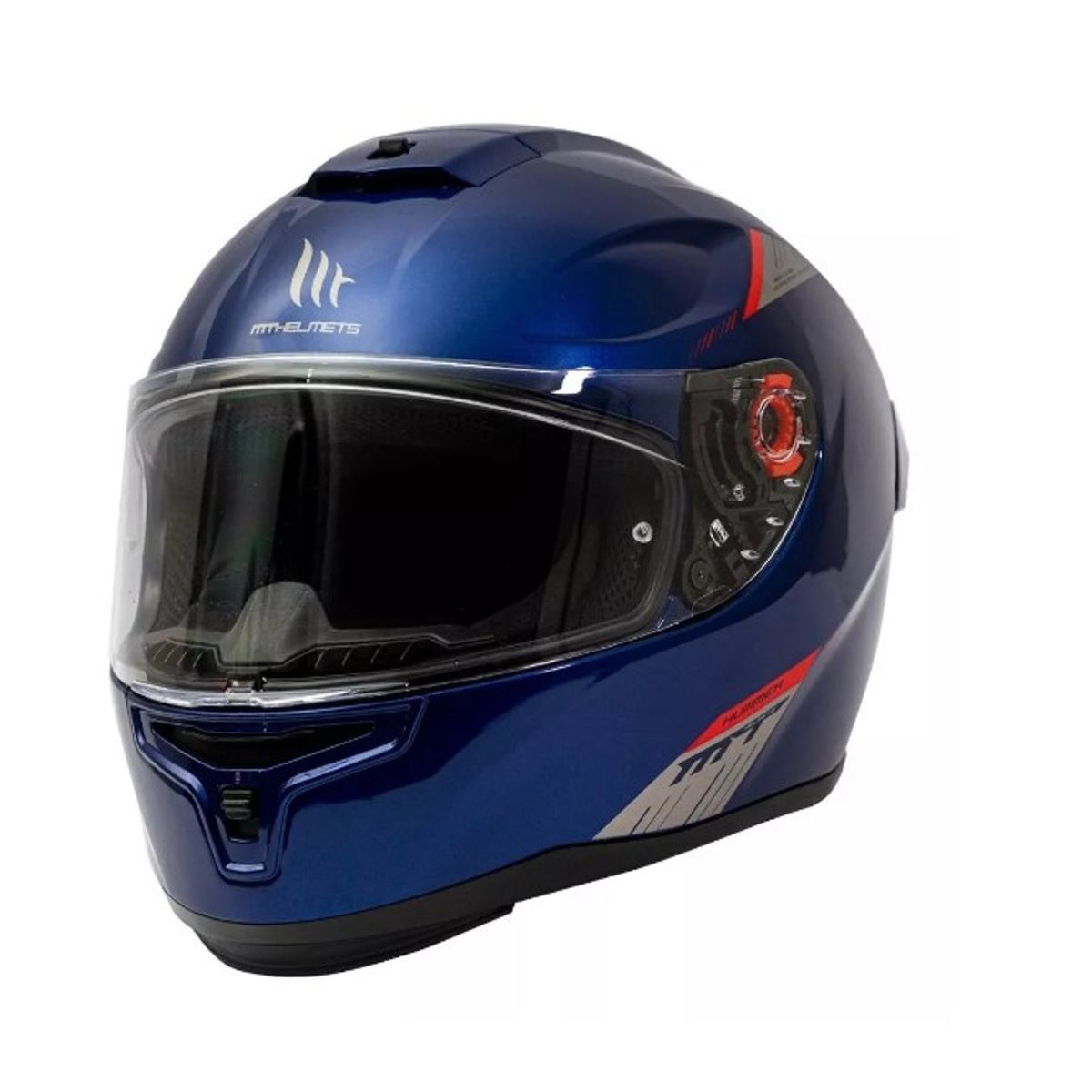 GENERICO - Casco De Moto  Hummer Solid A7 Azul + Regalo Talla XS