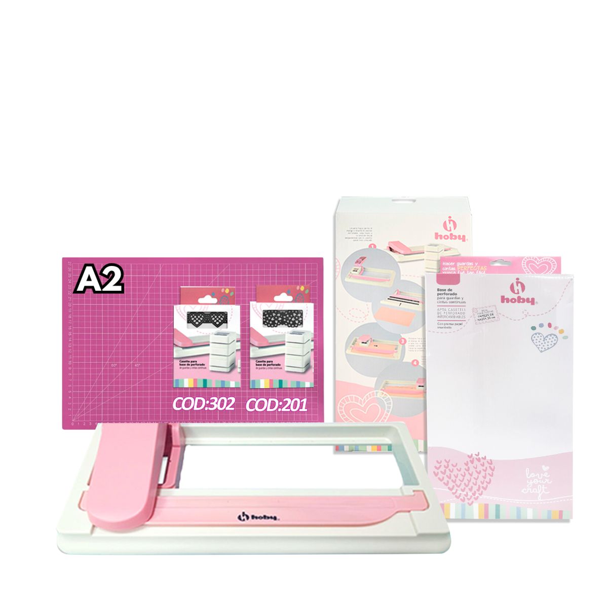 GENERICO - Base para perforadoras de guardas HOBY K128