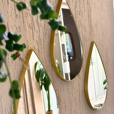 Imagen 2 del producto Set de 3 Espejos Gotas Colgantes