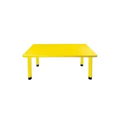JUGUETON - Mesa Infantil Rectangular Amarillo