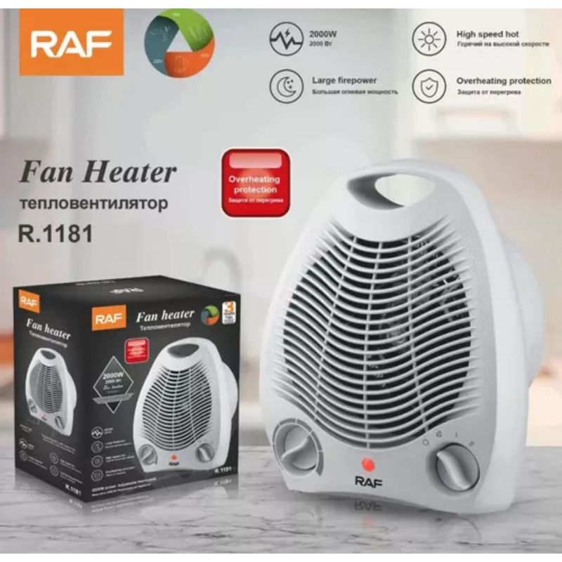 RAF - Calefactor Eléctrico 2000 W Raf-1181.