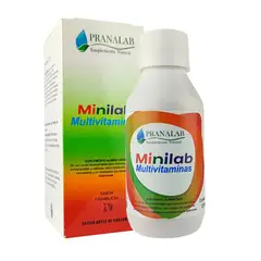PRANALAB - MULTIVITAMINICO JARABE 125ML Pack 3 Frascos