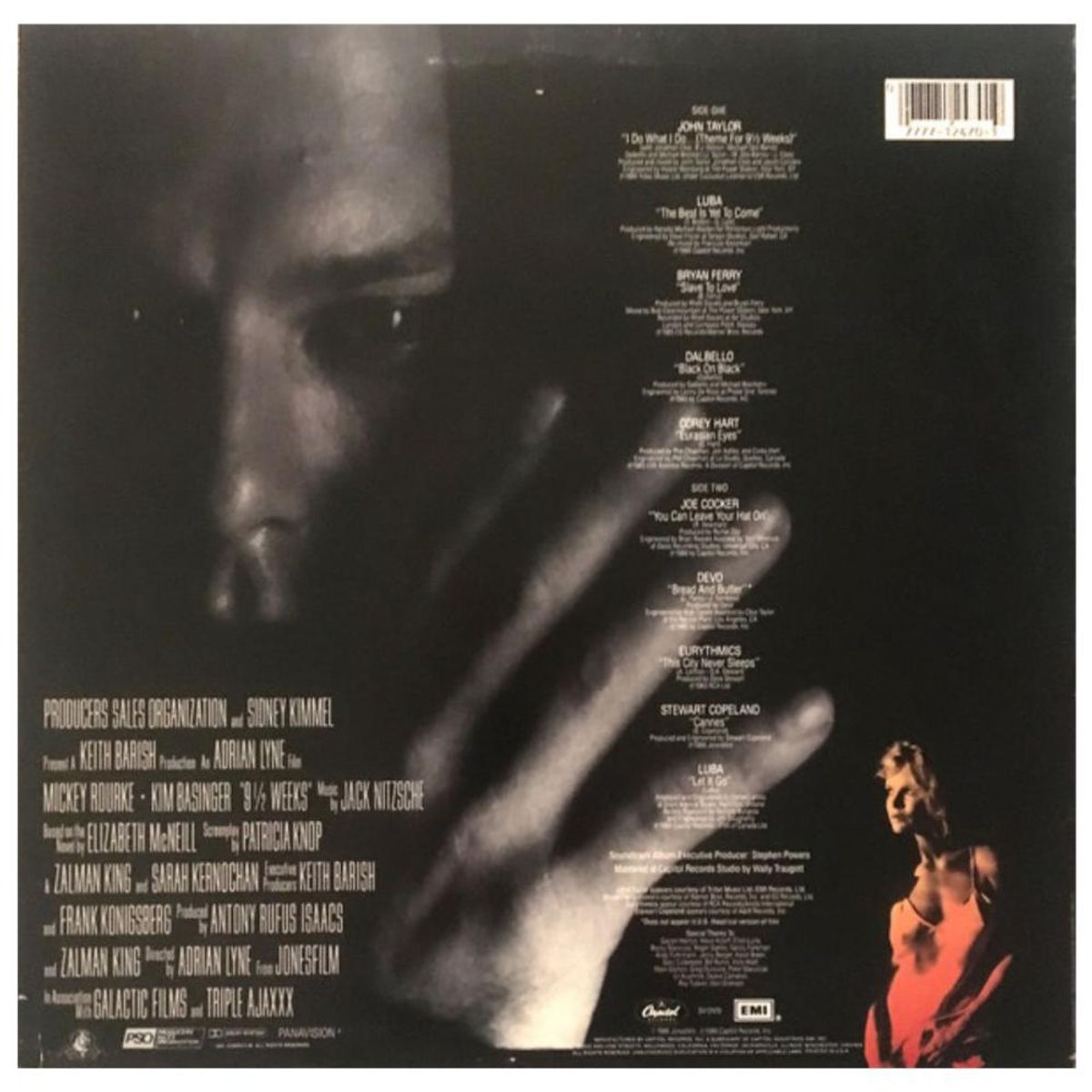 HITWAY MUSIC - 9 1/2 WEEKS - O.S.T. - VINILO HITWAY MUSIC