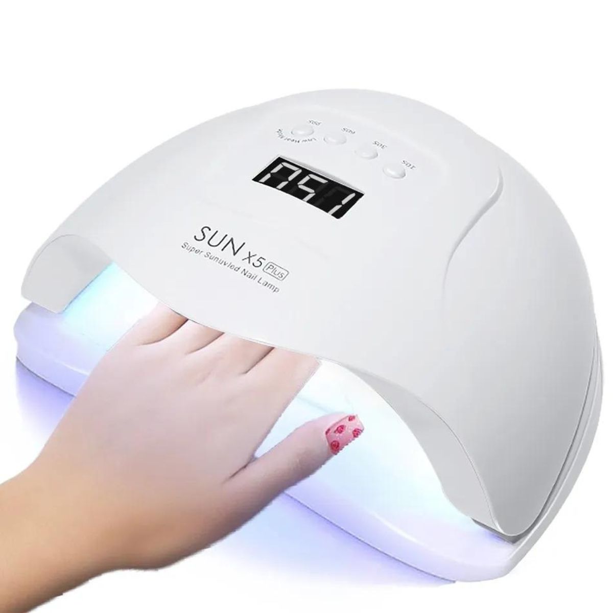 GENERICO - Lámpara de Uñas Manicure x5 UV LED
