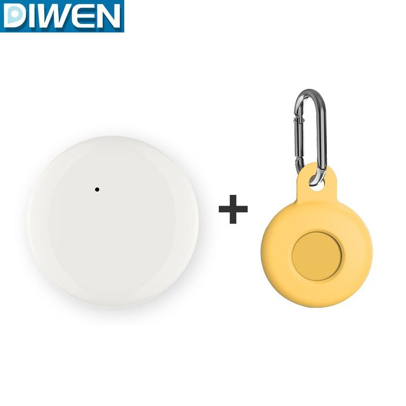 DIWEN - Dispositivo antipérdida para iPhone funda protectora Yellow