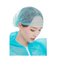 GENERICO - Pack Desechables Para Cabello 100 Unidades Color Azul