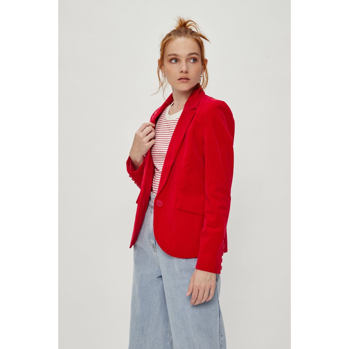 IO - Blazer Rojo Mujer Io