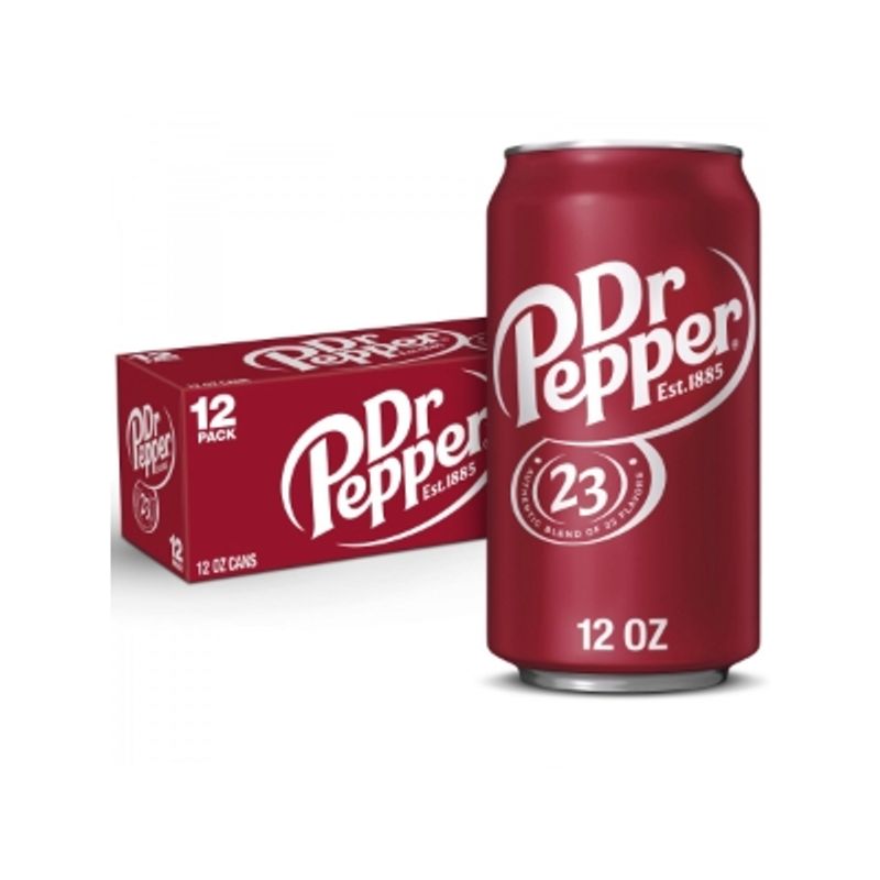 GENERICO - Bebida Gaseosa - Dr Pepper Lata 355ml Pack 12und