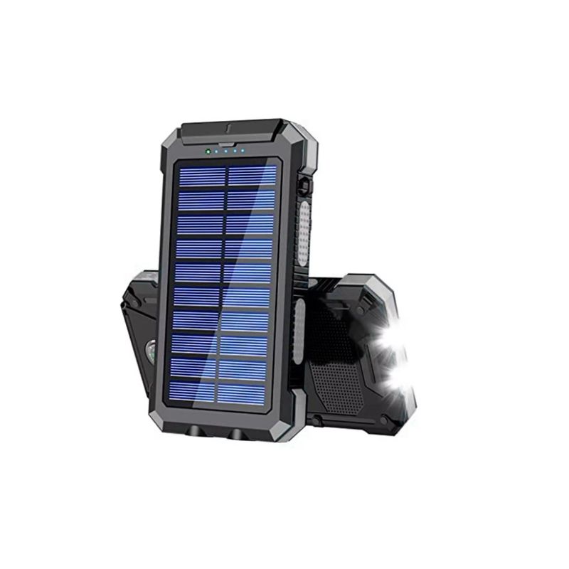 GENERICO - Bateria Portatil Externa 20.000 Mah 2 Usb Solar Powerbank