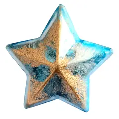 CATHALIFAUDJOYAS - Anillo estrella resina