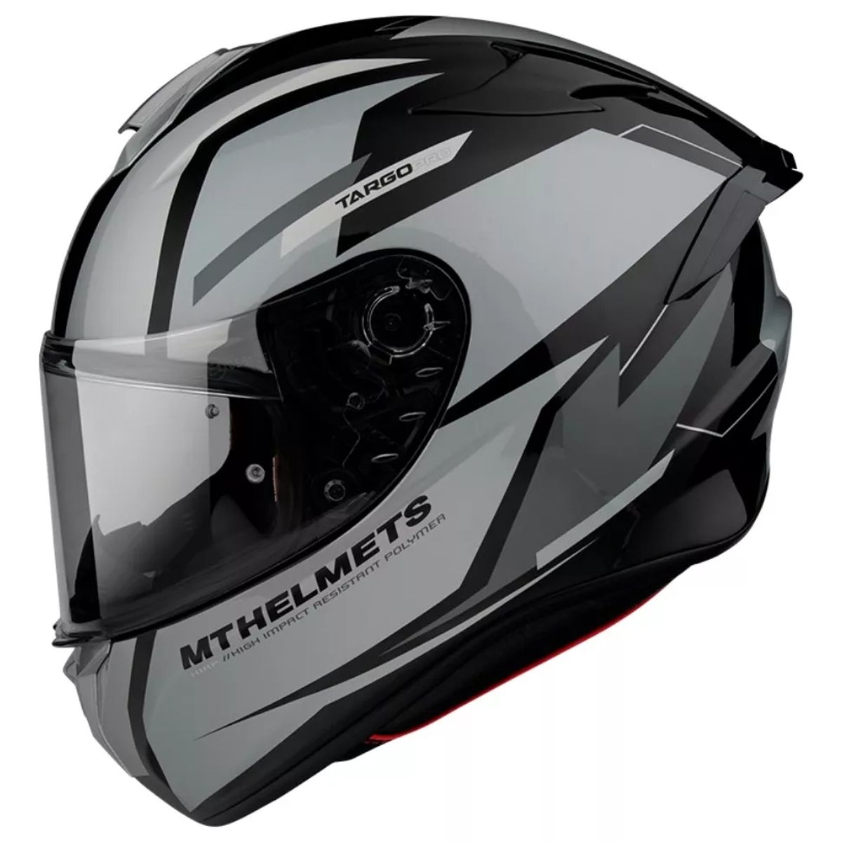 GENERICO - Casco De Moto  Targo Pro Sound A2 Gris Brillo