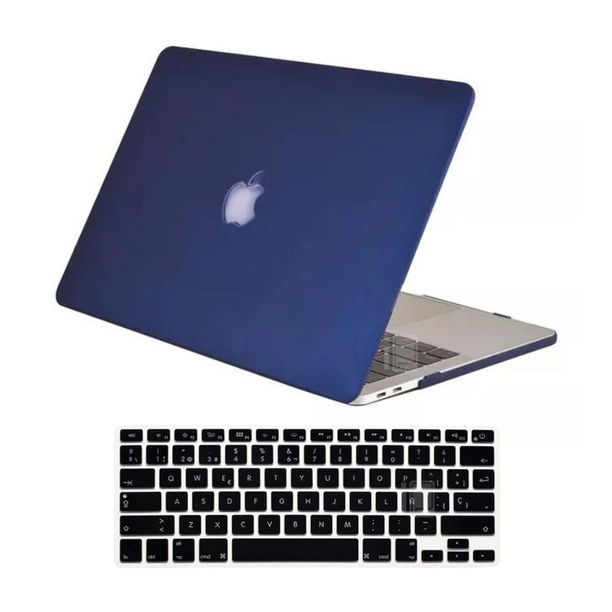 GENERICO - Carcasa Azul Acabado Mate Para Macbook Air 13.3 M1 Con Cubre Teclado