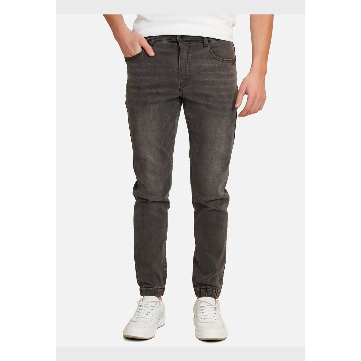 MAUI AND SONS - Pantalon Jogger Young Denim Juvenil Gris Maui And Sons