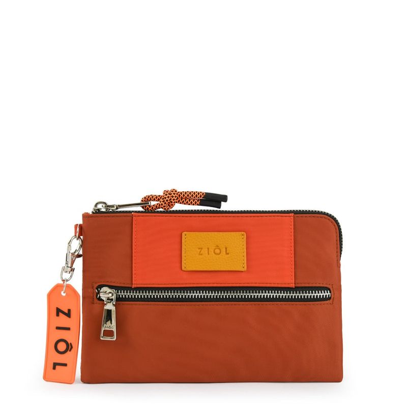 ZIOL - Billetera grande evania naranja