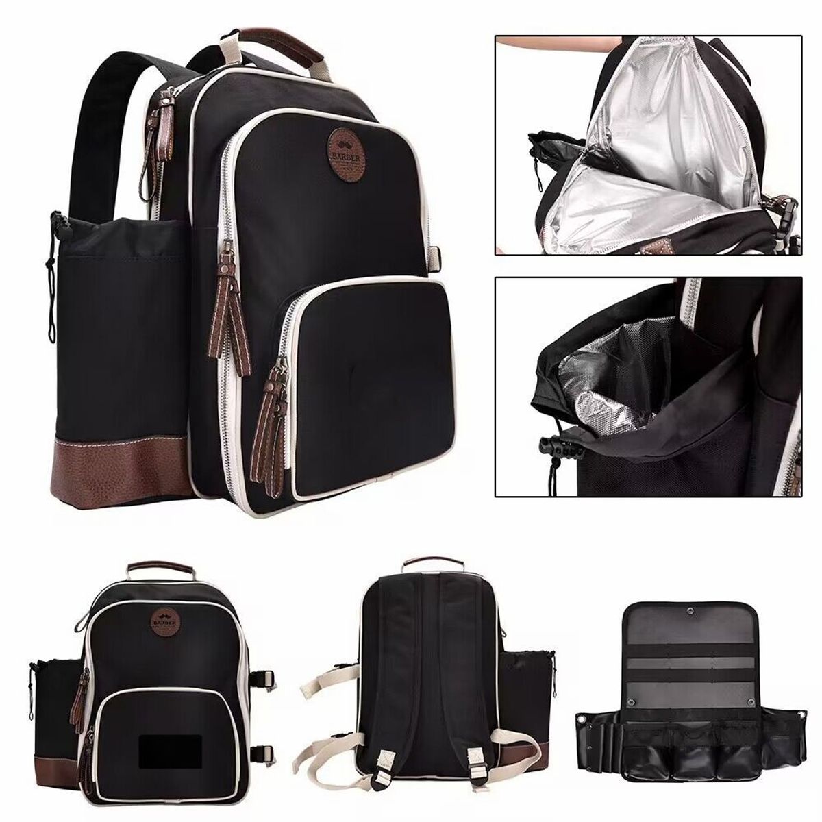 GENERICO - Mochila Bolso Barbero Profesional Peluquería AT3846