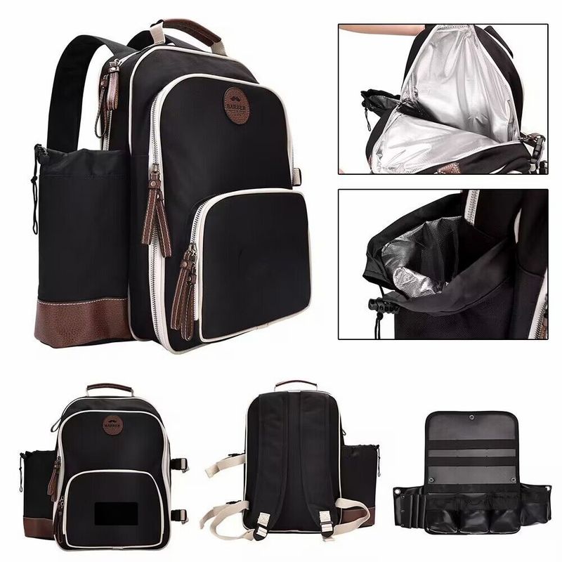 GENERICO - Mochila Bolso Barbero Profesional Peluquería AT3846