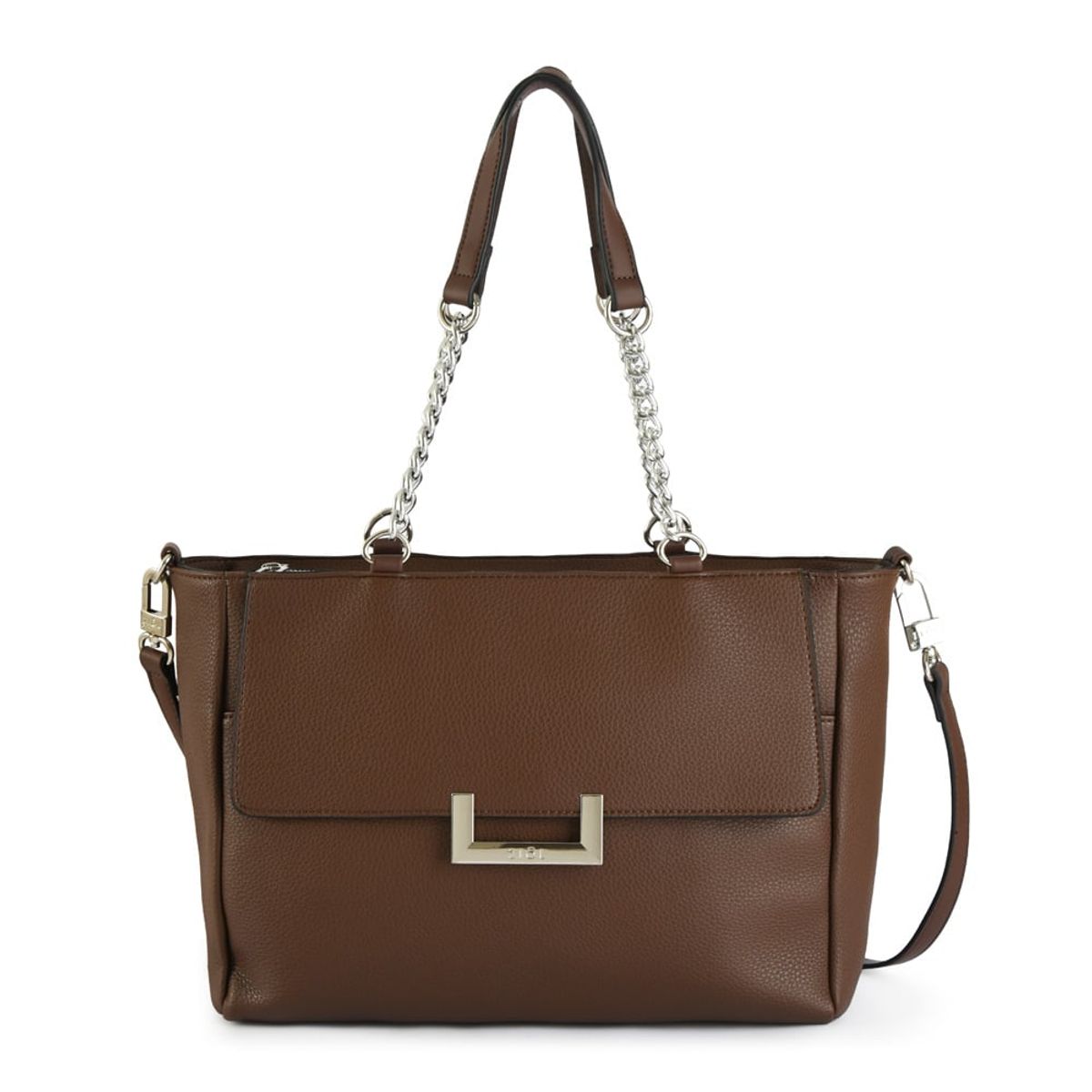 ZIOL - Cartera tote lucca mediana café oscuro
