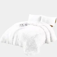 Cobertor Plumón Invierno Chiporro Liso Peludo Cama 2 Plazas BLANCO