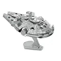 GENERICO - Star Wars Millennium Falcon Rompecabezas Puzzle 3d Disney