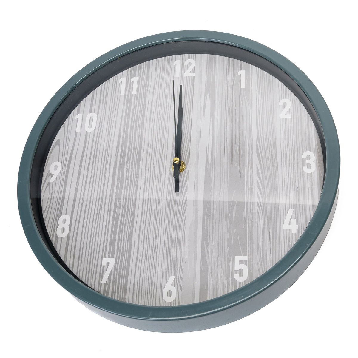 CHINITOWN - Reloj de Pared Madera Retro Gris Blanco Chinitown