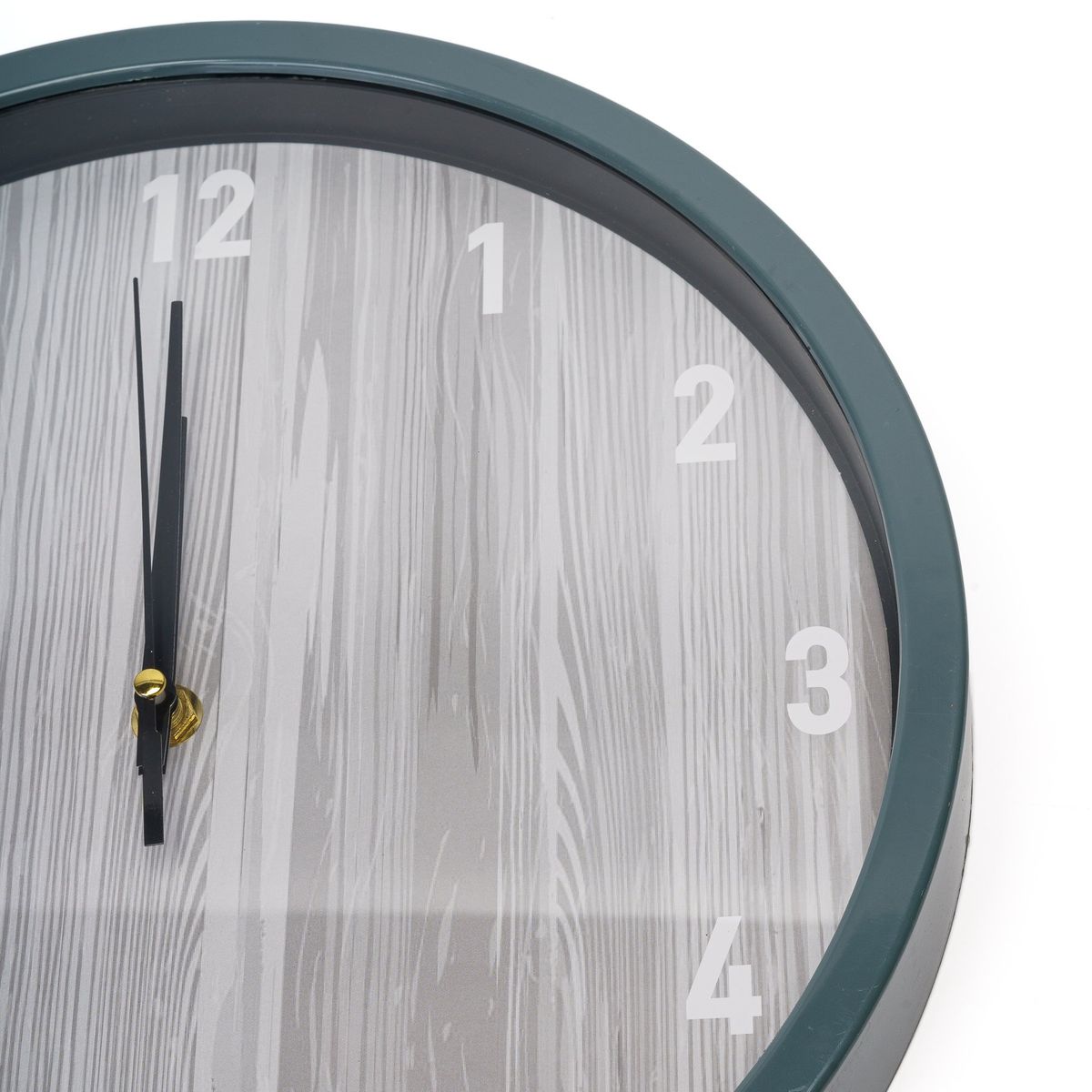 CHINITOWN - Reloj de Pared Madera Retro Gris Blanco Chinitown