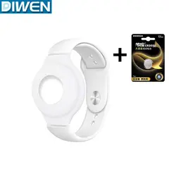 DIWEN - Pulsera antipérdida para iPhone iPad Mac Blanco