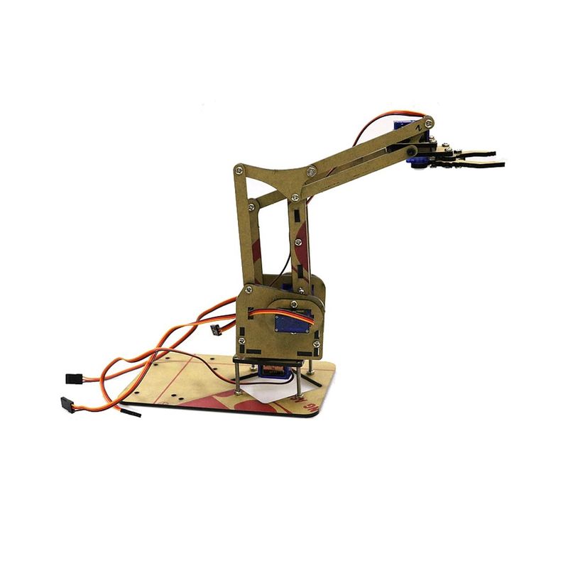 GENERICO - Brazo Robótico SG90 (compatible con Arduino) Kit 3 4 servos incluídos