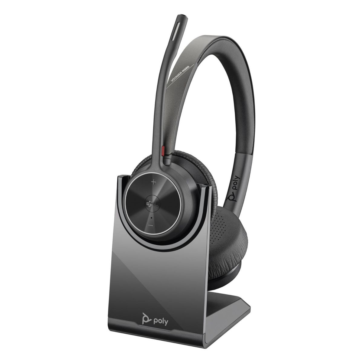 POLY - Audífonos Diadema Poly Voyager 4320 Inalámbrico Negro