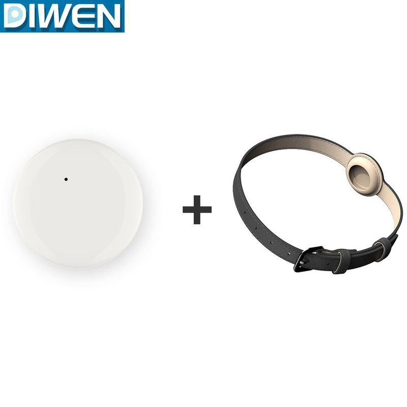 DIWEN - Dispositivo Antipérdida para iPhone Pet Collar Tamaño Grande Nergo