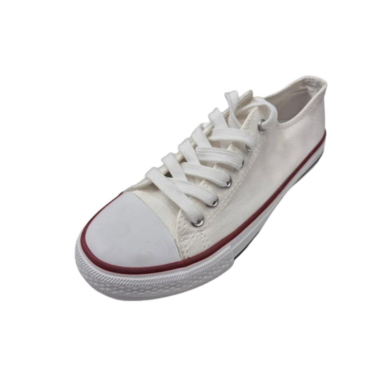 VINNYS OUTLET - Zapatilla Urbana Lona Blanco Mujer