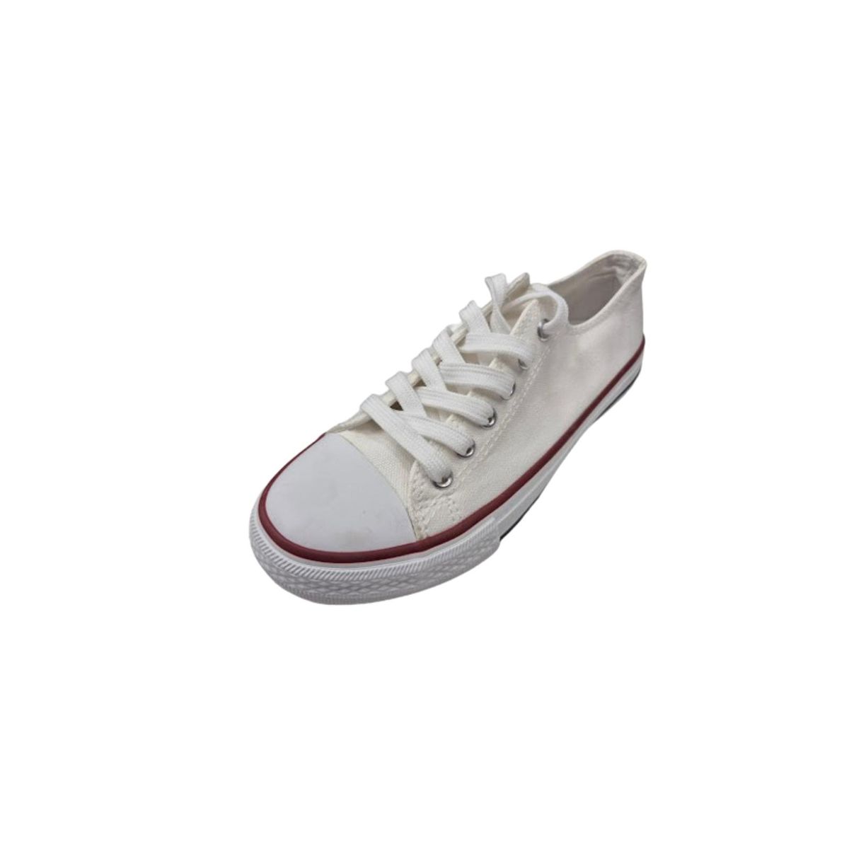 VINNYS OUTLET - Zapatilla Urbana Lona Blanco Mujer