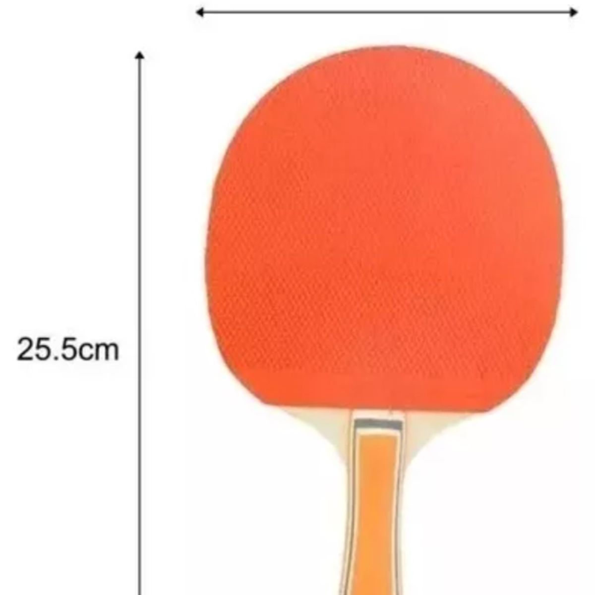 GENERICO - Set Par Paleta Raqueta Ping Pong + 3 Pelotas + Estuche
