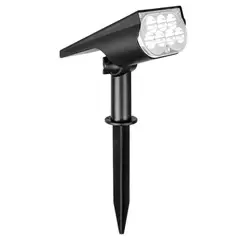 HOME ESSENTIALS - Foco led solar para jardín luz colores