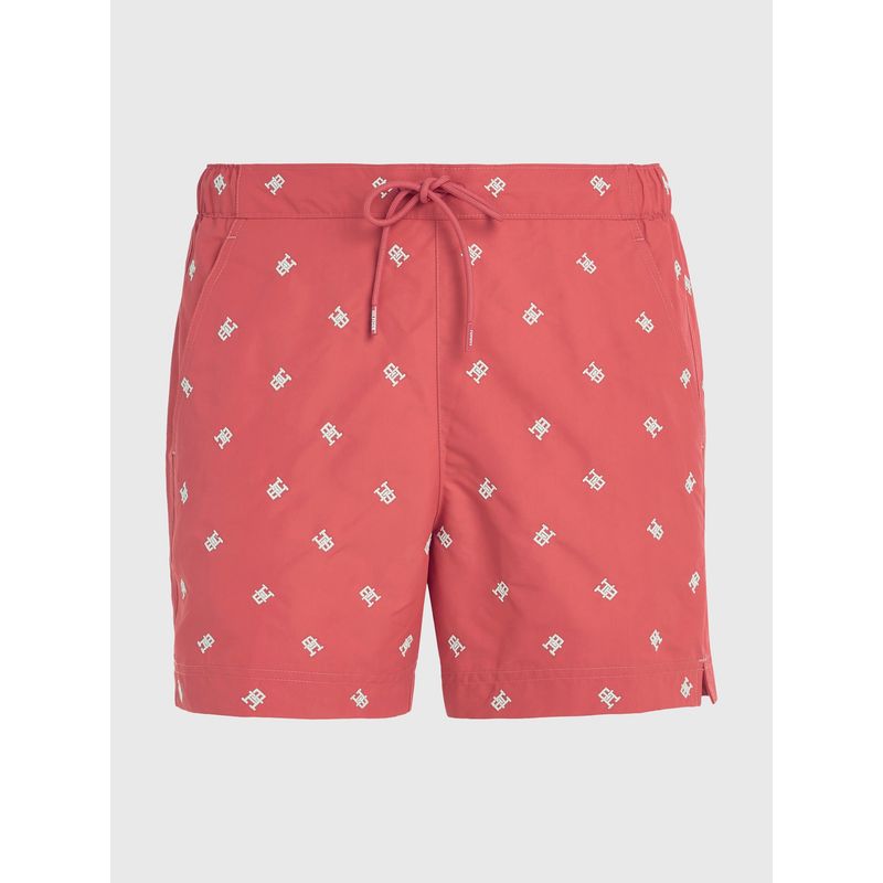 TOMMY HILFIGER - TRAJE DE BAÑO LOGO MONOGRAM ROSADO TOMMY HILFIGER