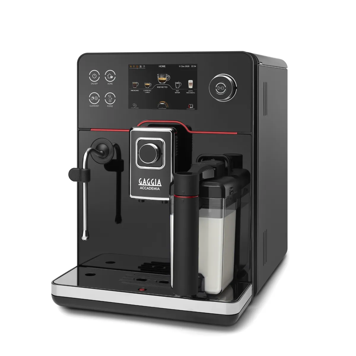 GAGGIA - Cafetera Superautomática Accademia Glass con Molino Integrado