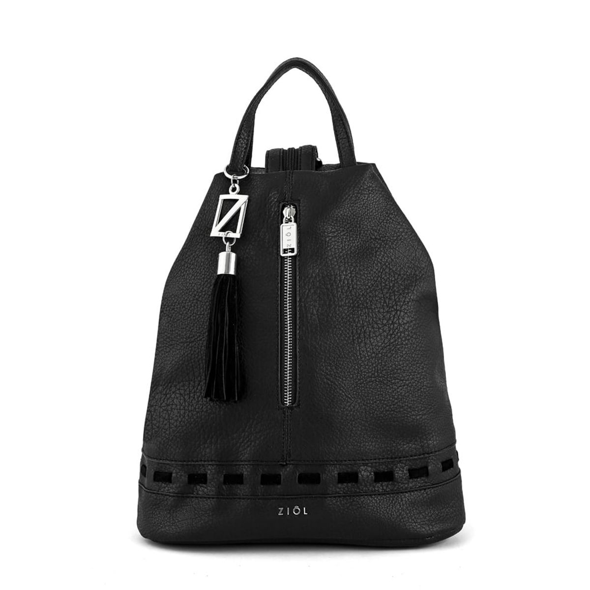 ZIOL - Mochila kristal mediana negro