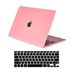 GENERICO - Carcasa Rosa Acabado Mate Para Macbook Pro 13.3 M2/M1 Mas Protector