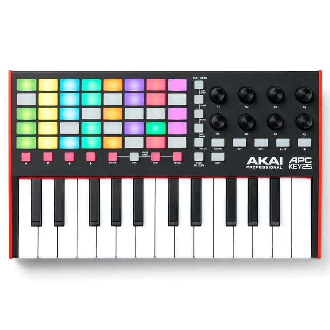 AKAI PROFESSIONAL - Controlador MIDI Profesional 25 Teclas Akai APC Key25MK2